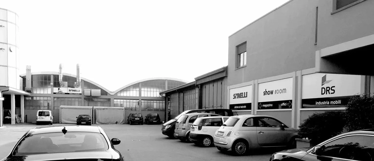 La sede e lo stabilimento DRS Industria Mobili a Giussano
